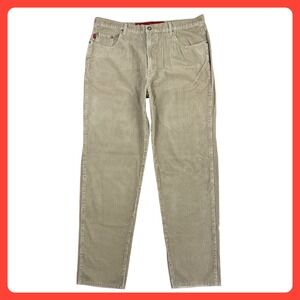 The Territory Ahead Corduroy Pants Men 40x36 Tall Tan Wide Wale Straight 90s Y2K